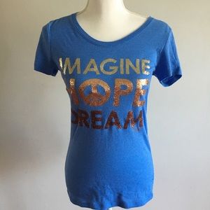 Pink Victoria’s Secret Imagine Hope Dream T-Shirt